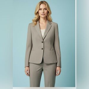 Ann Taylor Light Grey/Toupee woman’s pantsuit